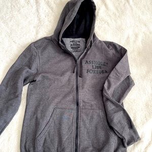 Assholes live forever hoodie brand new Medium Size